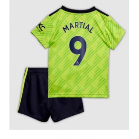 Baby Fußballbekleidung Manchester United Anthony Martial #9 3rd Trikot 2022-23 Kurzarm (+ kurze hosen)